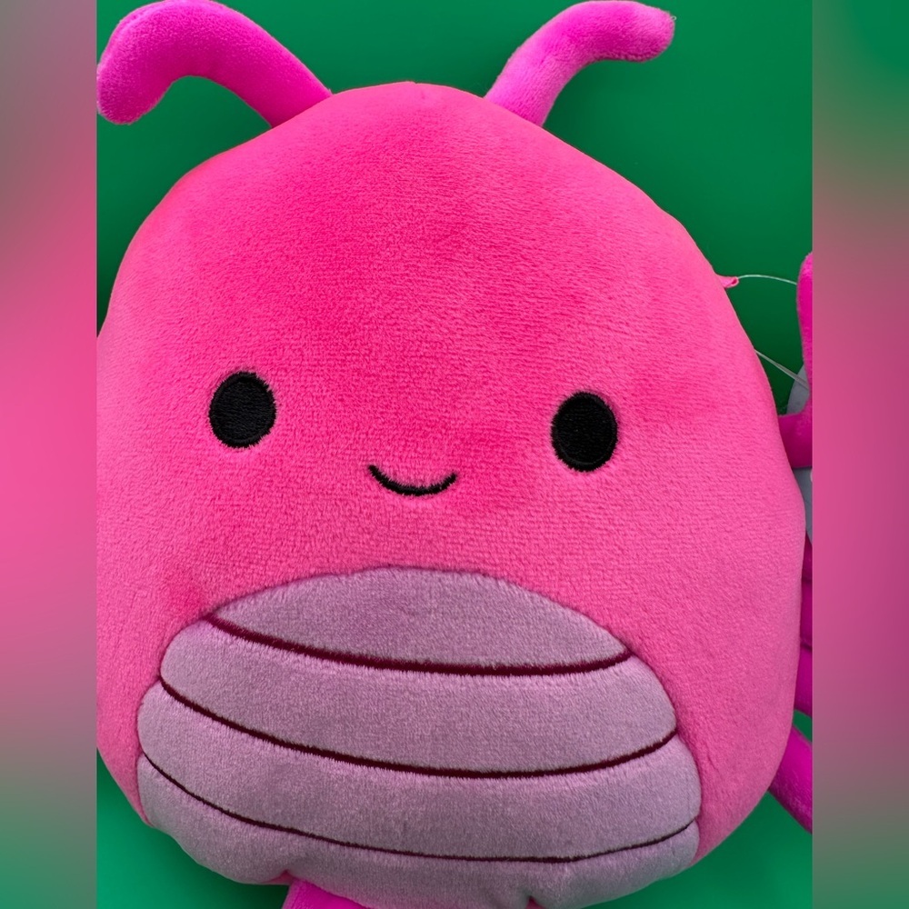 Squishmallows Pink Lobster Cordea 7.5”  NWT - Picture 3 of 5